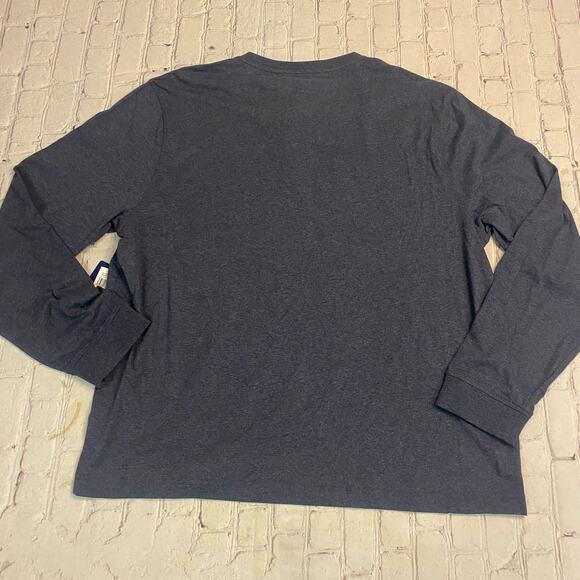 Izod men’s quarter button casual Minimalist plane‎ long sleeve 2xl shirt cotton - Picture 2 of 7